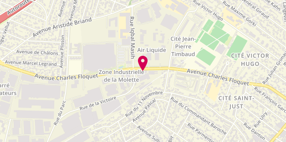 Plan de Auto Securite, 131 Bis avenue Charles Floquet, 93150 Le Blanc-Mesnil