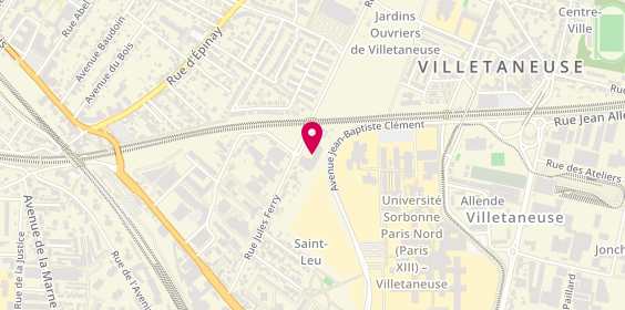 Plan de ACS Montmagny, 201 Rue Jules Ferry, 95360 Montmagny