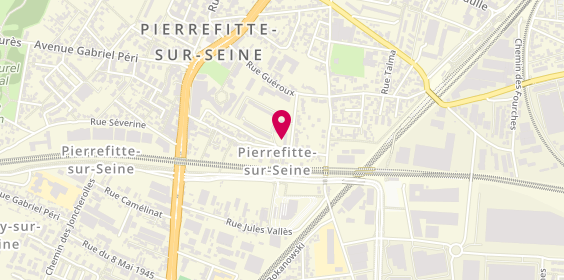 Plan de Autovision, 56 Boulevard Pasteur, 93380 Pierrefitte-sur-Seine