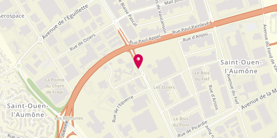 Plan de Controlauto, 2 Avenue Béthunes, 95310 Saint-Ouen-l'Aumône