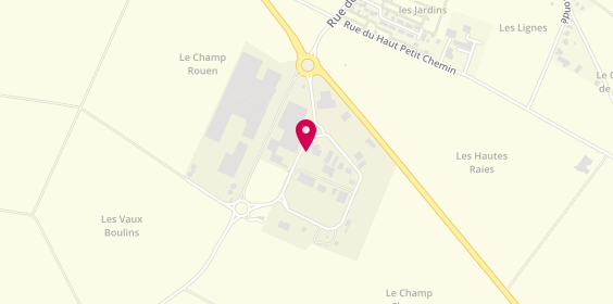 Plan de D.T Auto Bilan, Zone Artisanale Cote des Noirs, 51150 Tours-sur-Marne