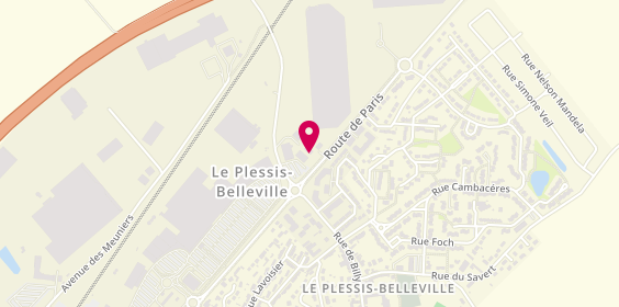 Plan de Autosur, 51 Route de Paris, 60330 Le Plessis-Belleville