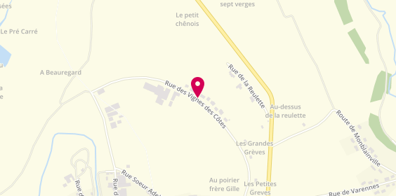 Plan de Autovision, Rue Vignes des Côtes, 55270 Varennes-en-Argonne