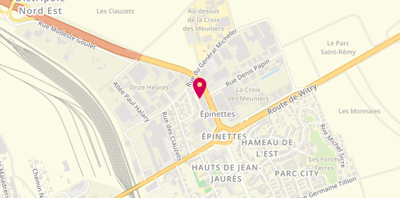 Plan de Autosur, 5 Boulevard Marcelin Berthelot, 51100 Reims