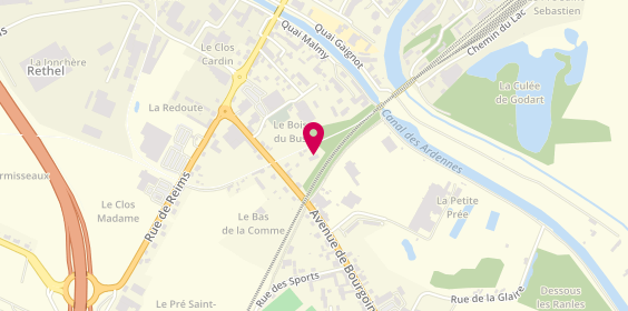 Plan de Centre contrôle technique DEKRA, 23 Bis avenue de Bourgoin, 08300 Sault-lès-Rethel
