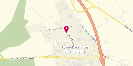 Plan de C.M.P.L Valognes, Zone Artisanale d'Armanville
Route de la Brique, 50700 Valognes