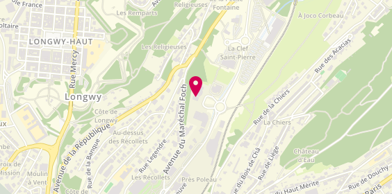 Plan de Bettelli Contrôle, 33 avenue de Saintignon, 54400 Longwy