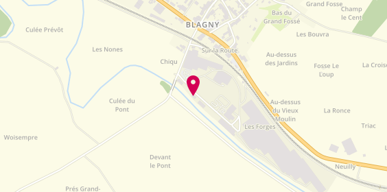 Plan de Autovision, 53 Rue des Forges, 08110 Blagny