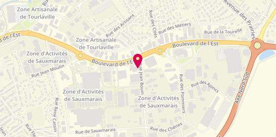 Plan de Autovision, Boulevard de l'Est, 50110 Cherbourg-en-Cotentin