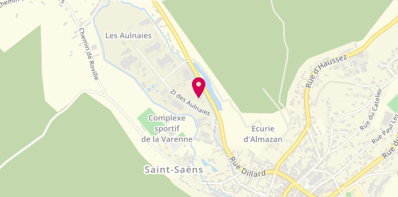 Plan de Autovision, 146 Zone Industrielle Les Aulnaies, 76680 Saint-Saëns