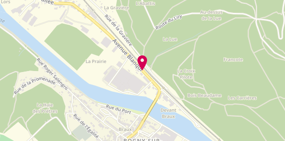 Plan de CTA Bogny, avenue Blanqui, 08120 Bogny-sur-Meuse