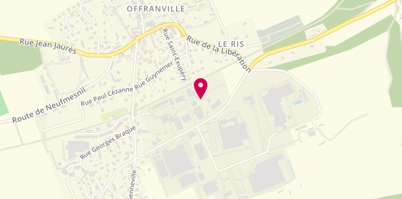 Plan de Autovision, Zone Industrielle
170 Rue Ampère, 76550 Offranville