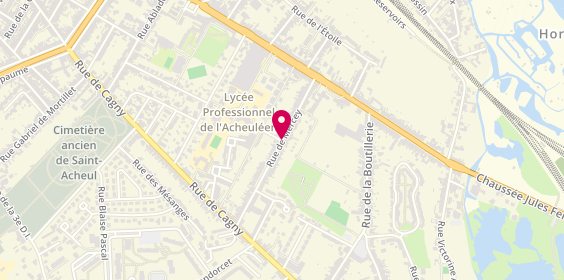 Plan de Centre de Contrôle Lemaire, Rue de Mercey, 80090 Amiens-Cedex