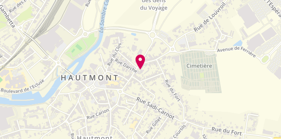 Plan de Autosecuritas, 36 Rue de Maubeuge, 59330 Hautmont