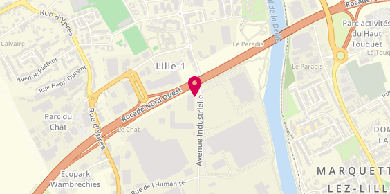 Plan de Sécuritest, 19 avenue Industrielle, 59520 Marquette-lez-Lille