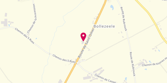 Plan de Autovision, 34 Route de Saint-Omer, 59470 Bollezeele