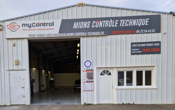 Mions controle technique My control - 69780 Mions